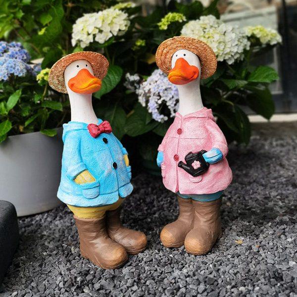 庭院园林户外园艺创意装饰网红动物可爱鸭子摆件室外景观雕塑布置,家居饰品,户外/庭院摆件,淘宝优惠券,粉丝福利购,淘宝优惠卷