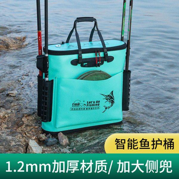 钓哈哈升级加厚加大侧兜款鱼护桶多功能收纳桶打水桶大容量钓鱼桶,户外/登山/野营/旅行用品,装鱼桶,淘宝优惠券,粉丝福利购,淘宝优惠卷
