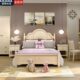 cicimia西西米亚实木儿童床进口桃花心木公主床青少年意式 实木床