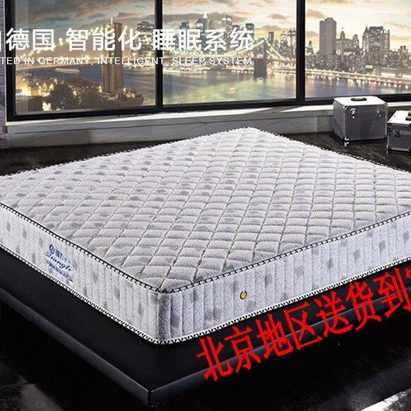 强力伊芙床垫一面软一面硬软硬两用席梦思弹簧单人双人护脊护腰背