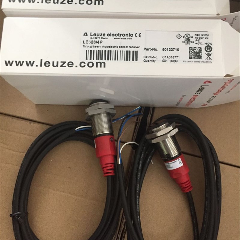 LEUZE对射 式光电开关LE328/2N+LS328/9D(NPN)