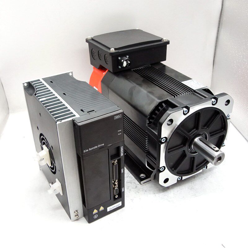 主轴伺服电机高惯量1.5KW5.5KW7.5KW11KW多规格车床铣床异步套装