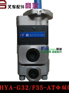 叉车液压齿轮泵CBHYA-G32/F35-AT连体泵 双体泵 G36齿轮油泵