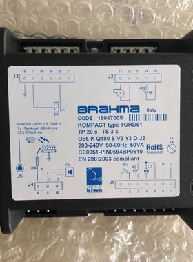 BRAHMA 控制器 CODE 18047005 type TGRD61燃烧程控制器