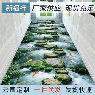 门口进门地毯入户走廊过道长条门厅玄关家用地垫脚垫商用酒店地毯