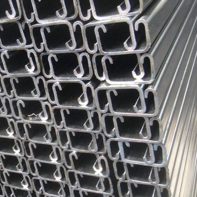 岩枫304/316不锈钢C型钢U型槽钢抗震檩条导轨光伏支架/1米单价