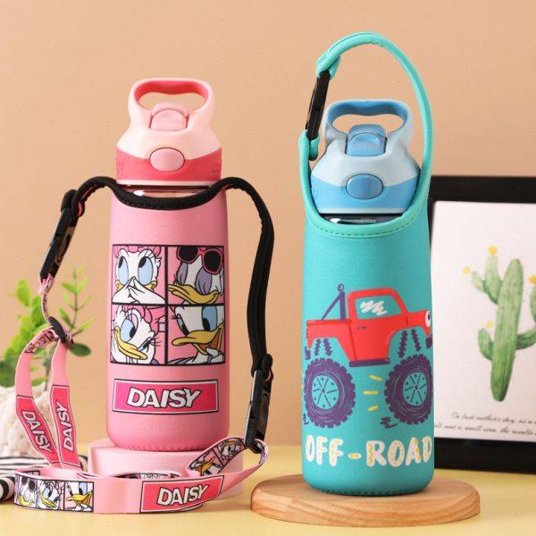 美国Contigo康迪克儿童吸管杯杯套 560ML手提斜挎保护套水杯袋