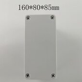 电气盒 85电机分线盒塑料防水接线盒密封控制盒仪表 电源盒160