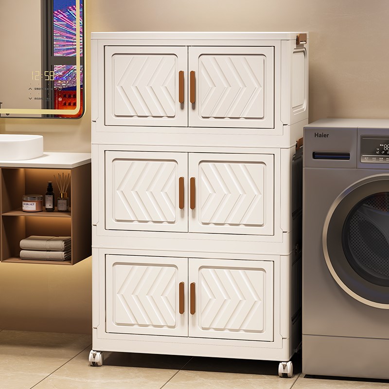 简易衣柜免组装收纳柜儿童衣橱家用卧室衣物整理置物柜衣服储物柜