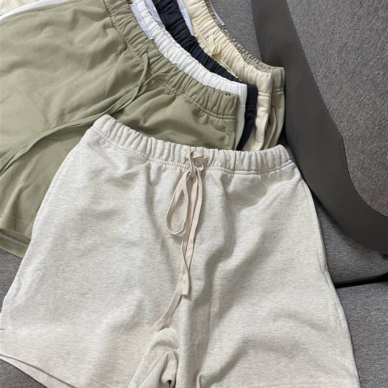 夏季美式重磅纯棉高街运动短裤男宽松潮牌情侣百搭休闲篮球五分裤,男装,短裤,淘宝优惠券,粉丝福利购,淘宝优惠卷