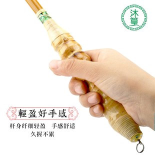 罗汉竹鲫鱼竿手杆28调37超轻超细超硬台钓竿P竹子钓鱼竿鱼杆手竿