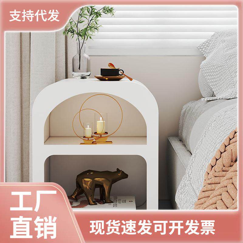 床头柜小型简约现代网红民宿装饰出租房卧室洞穴收纳柜床边小柜子