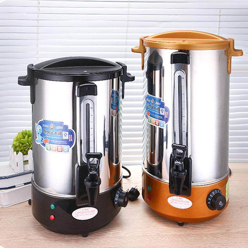 不锈钢双层开水桶商用无磁加厚保温桶防干烧带龙头烧水桶煮茶桶