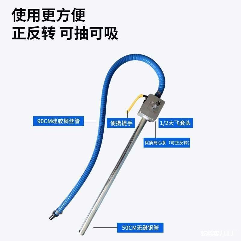 功动齿轮油587联动炮油油泵油动式大功率电钻风手电加油抽油泵联