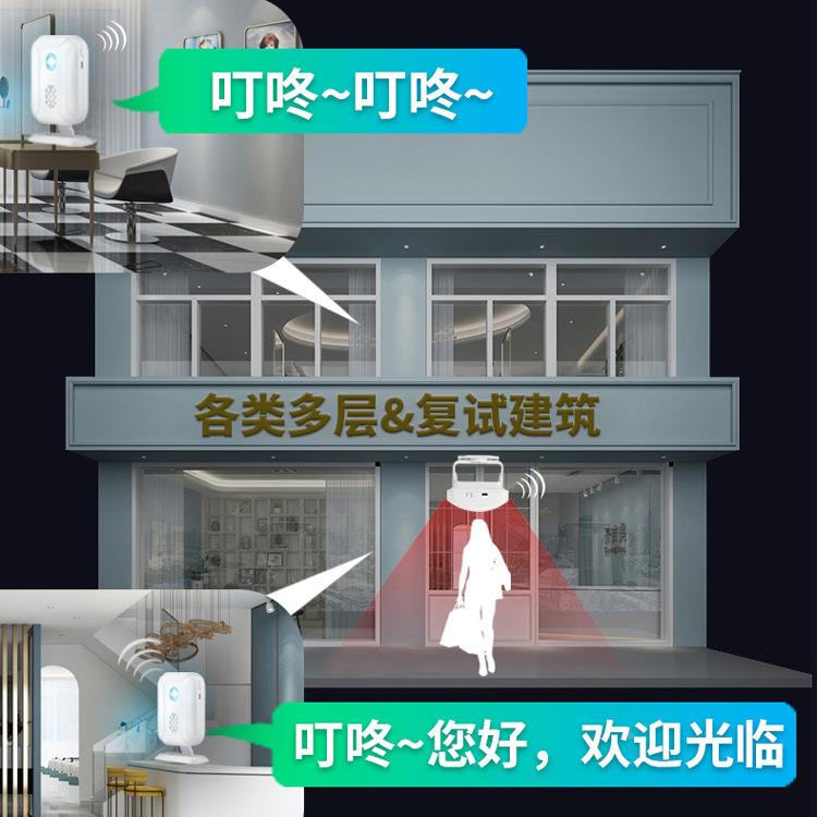 厂SF20R直销口门欢迎家光临感店应器铺进门语音提示门铃分体迎宾