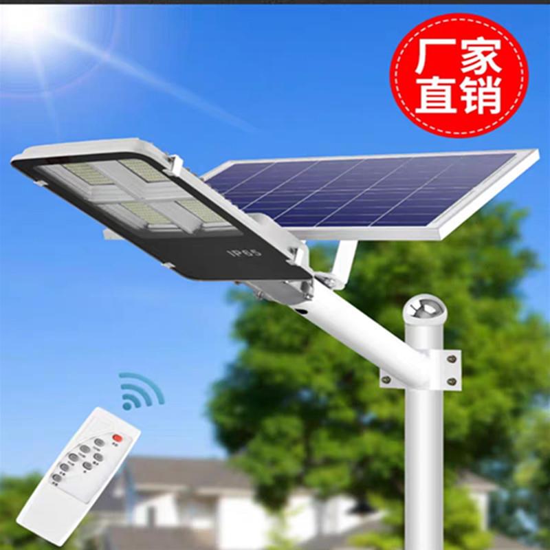 新款LED太阳能路灯投光灯户外防水庭院灯厂家直销新农村路灯