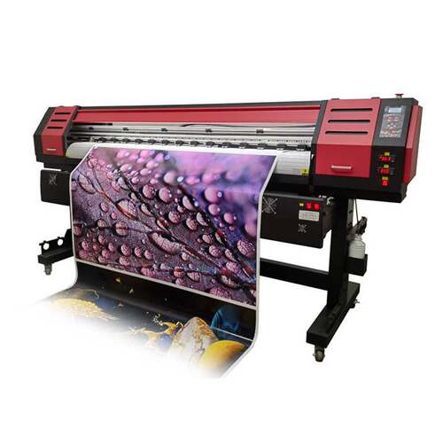 车身贴相纸背胶纸写真机户外喷绘机 eco solvent printer machine