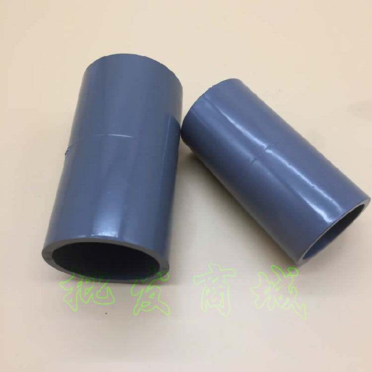 奔达UPVC塑料给水管 PVC直通 梳杰 灰色直通 8寸DN200内径216mm