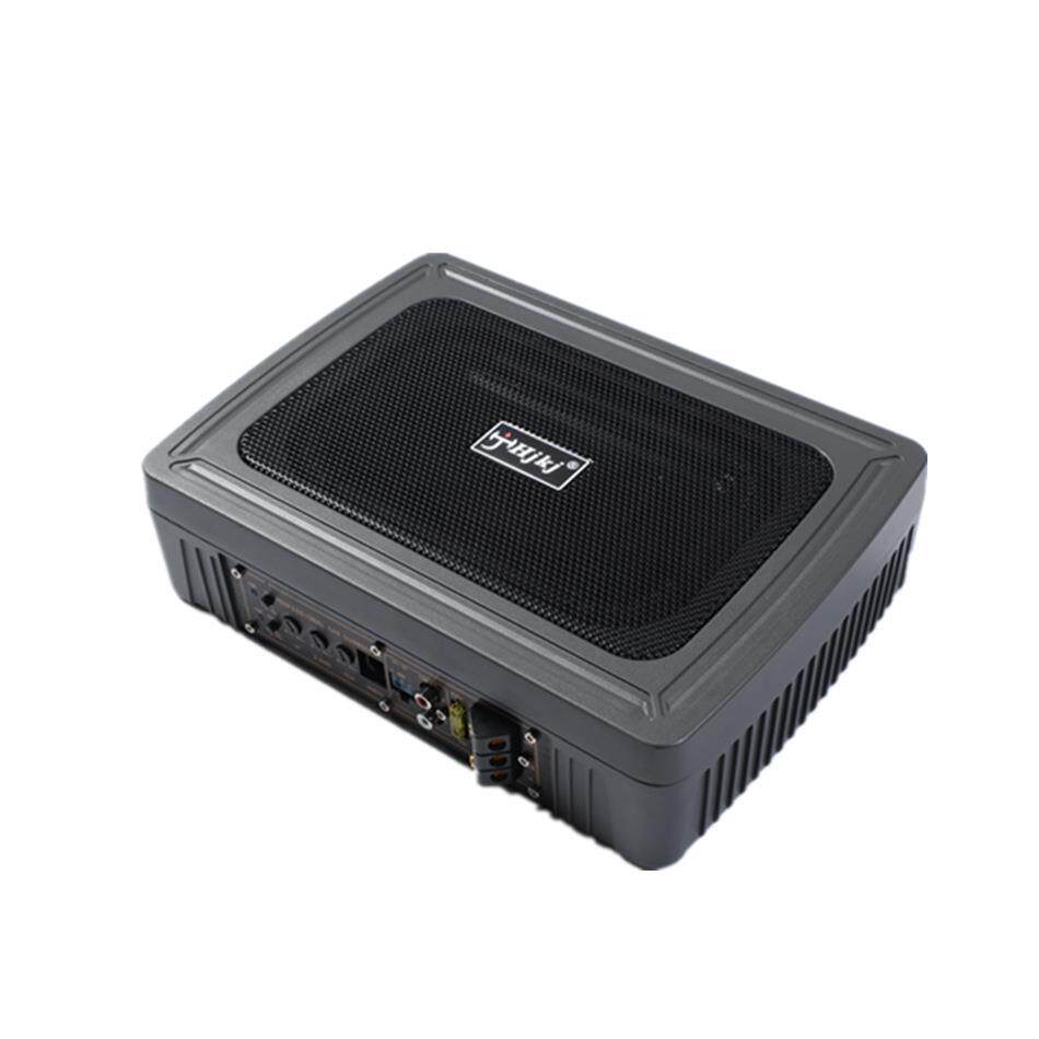 跨境汽车低音炮纯低音薄款音响12V24V改装座椅音箱车载功放小钢炮