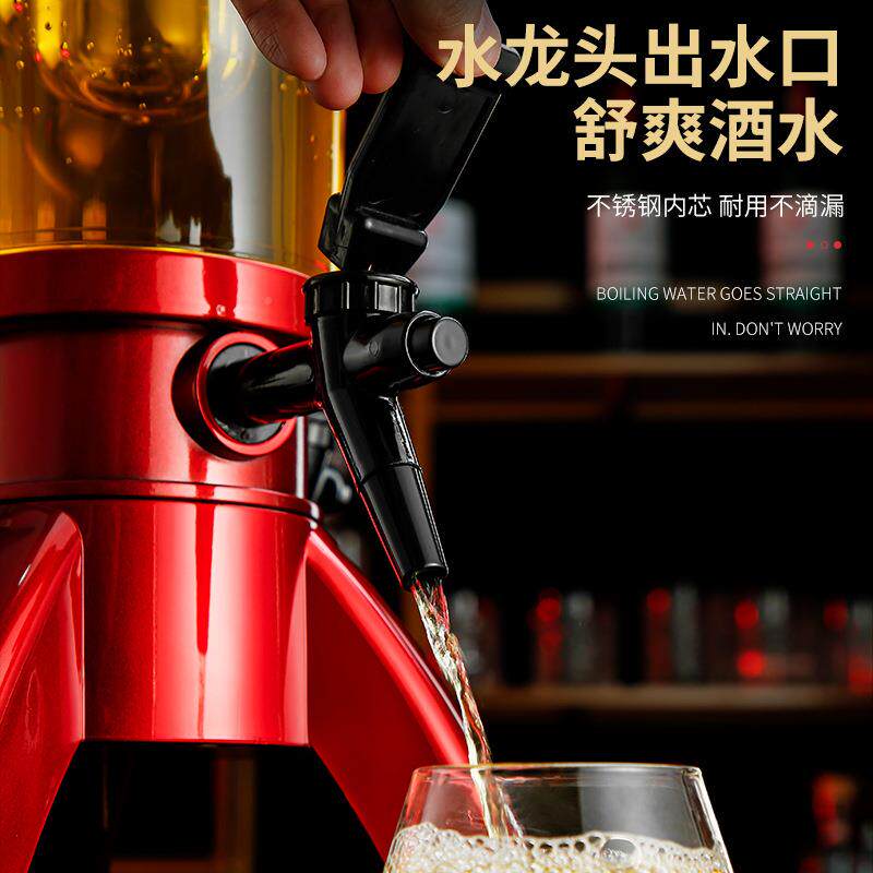 酒炮酒吧专啤用高端扎酒炮啤R231扎炮桶3升酒泡器桶装啤带龙头酒