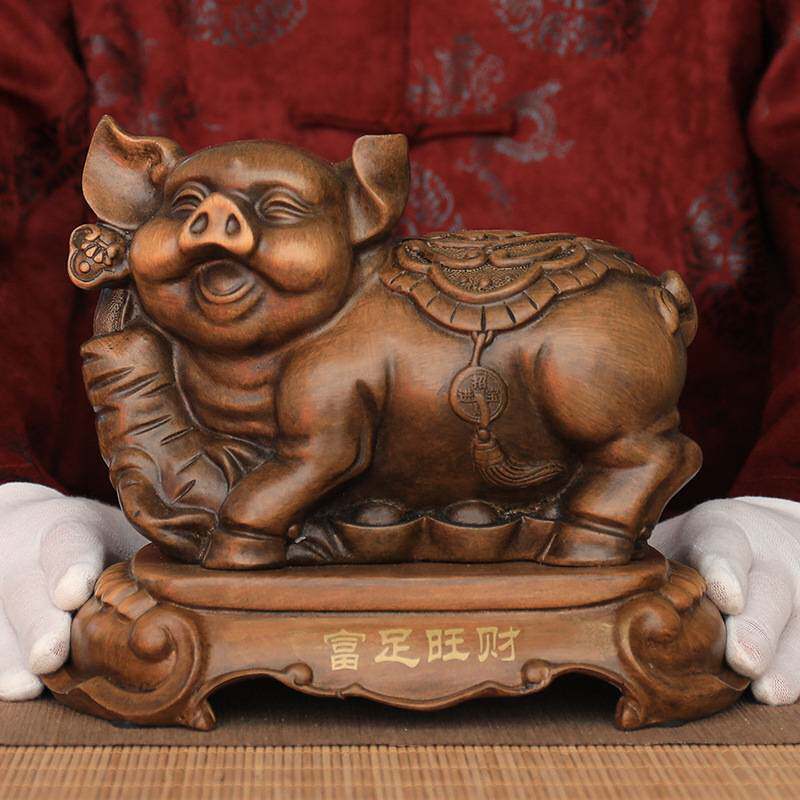 十二生肖摆件全套大号鼠牛虎兔龙蛇马羊猴鸡狗猪家居装饰品摆设