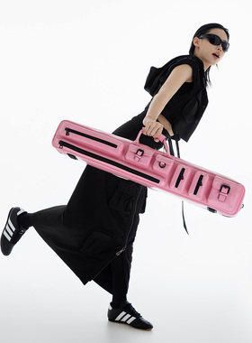 LIZARD莱瑟塔多袋机能肩背手提潮流台球杆包3*4大容量7孔台球杆包