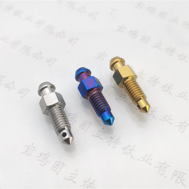 钛合金排油放气螺丝钉M6车力屋F901FCC/FCF684FMF130fmc630