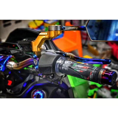 台湾 巴风特意大利三色硅胶手把套 XMAX TMAX/FORZA/NMAX通用握把