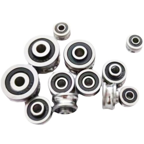 【现货】绣花机纺织机U型槽滚轮滑轮轴承 SG25 SG8RS 8*30*14