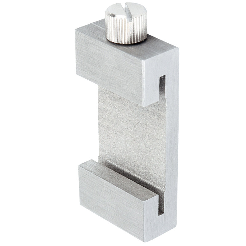 钢尺划线定位块钢直尺限位器木工画线靠山钢板尺固定滑块定位尺