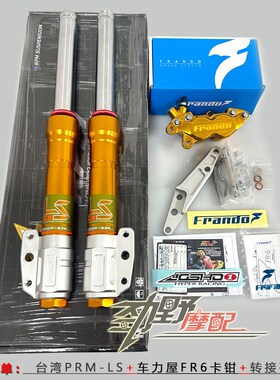 RPM IISL前叉避震器三阳JETSL减震改装无损安装33芯前减震245大碟