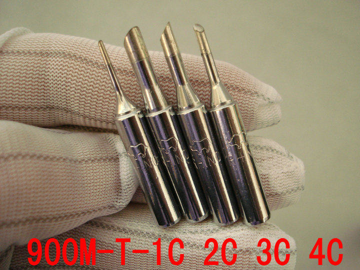 日本犀牛牌 900M-T-1C嘴936进口烙铁头小马蹄烙铁咀1C嘴 电烙铁咀