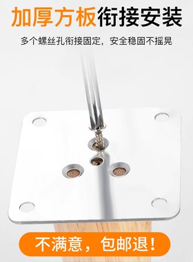 黑色沙发腿实木桌子腿支架台脚增高电视柜支撑脚家具茶几腿支撑腿