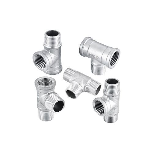 304不锈钢外外内三通/内外内三通/外丝三通/外内内三通/外内外15