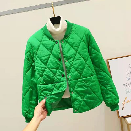 轻薄羽绒棉服女秋冬季新款韩版宽松短款显瘦棉衣小棉袄女大码外套