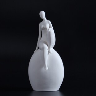 夏 客厅电视柜酒柜摆件 刘铭志 饰品 创意无相工艺品家居办公桌装