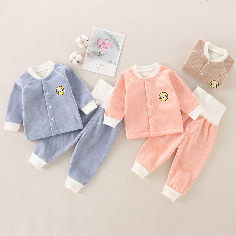 宝宝保暖内衣套装秋冬款婴儿加绒秋衣秋裤男女童高腰冬季加厚睡衣,童装/婴儿装/亲子装,内衣套装,淘宝优惠券,粉丝福利购,淘宝优惠卷