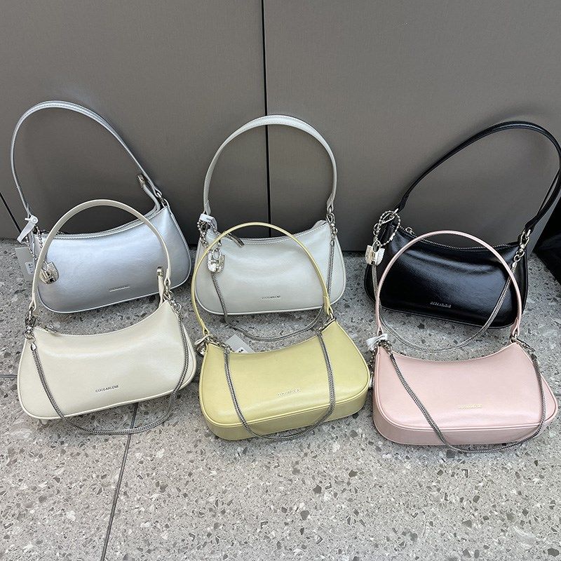 小清新链条潮流时尚手提女包2025新款洋气潮流单肩斜挎小包