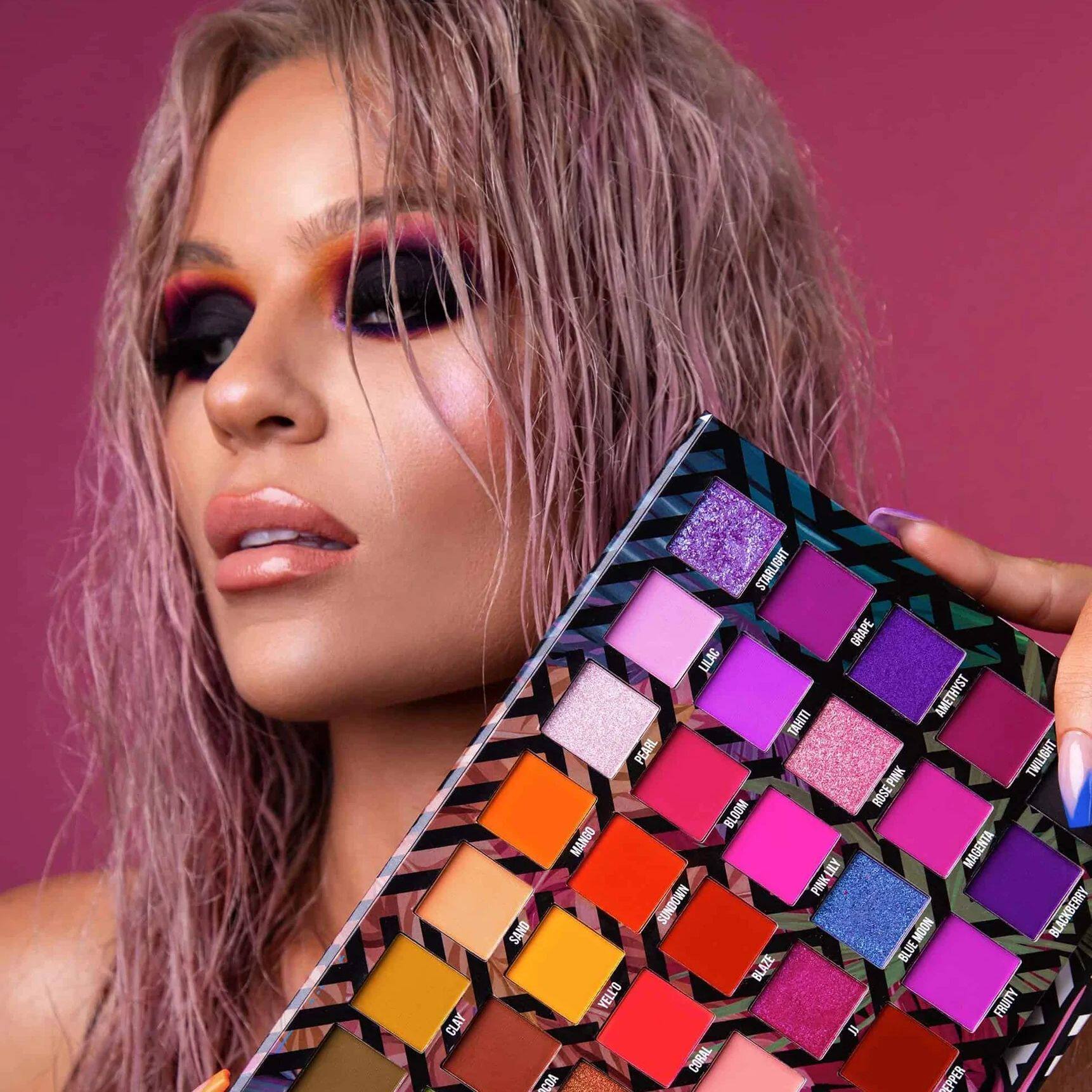 BPerfect carnival interstellar嘉年华40色眼影盘 彩虹烟熏玩妆