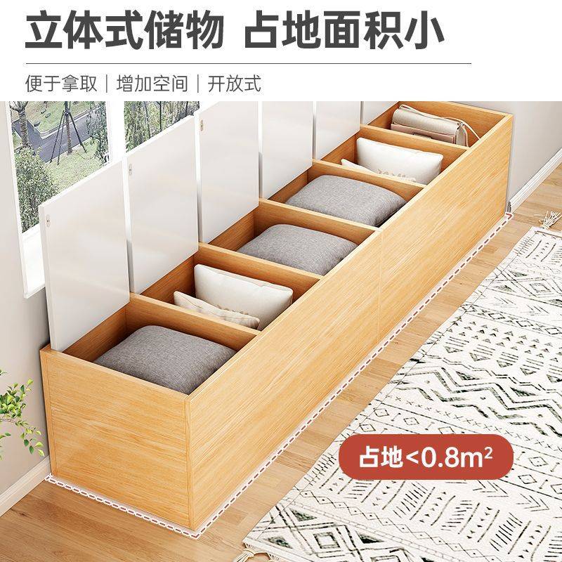 夹缝收纳柜卧室床边柜床尾玩具储物柜床头整理柜子简约窄缝收纳柜