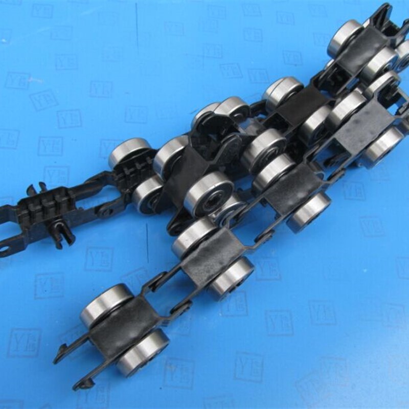 电梯配件通力回转链扶梯扶手带滑轮组H件黑色17节24节回转链