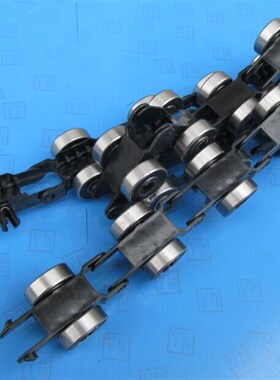 电梯配件通力回转链扶梯扶手带滑轮组H件黑色17节24节回转链