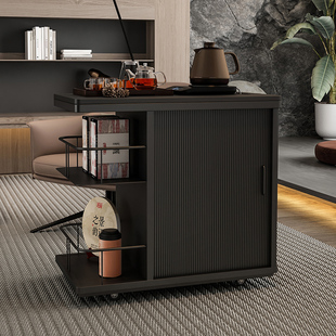 可移动茶几小推车客厅多功能茶水柜阳台H小茶桌沙发铁艺边几侧边