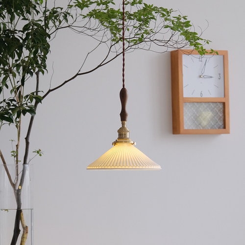 新款法式中古卧室床头小吊灯美式复古沙发旁客厅书房氛围灯