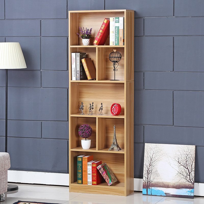 简易书柜学生小书架格架儿童储物架落地置物架组合书架木质可定制,住宅家具,书架,淘宝优惠券,粉丝福利购,淘宝优惠卷