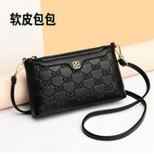 中年妈妈婆婆软皮包2021新款 女士买菜背包大气单肩斜挎包手拎小包