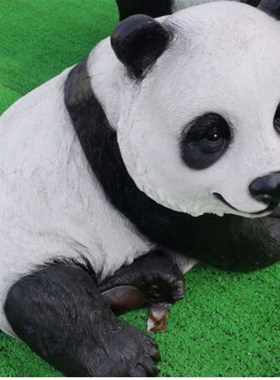 定制创意玻璃钢卡通动物雕塑大型玻璃钢雕塑装饰摆件雕塑实力厂家