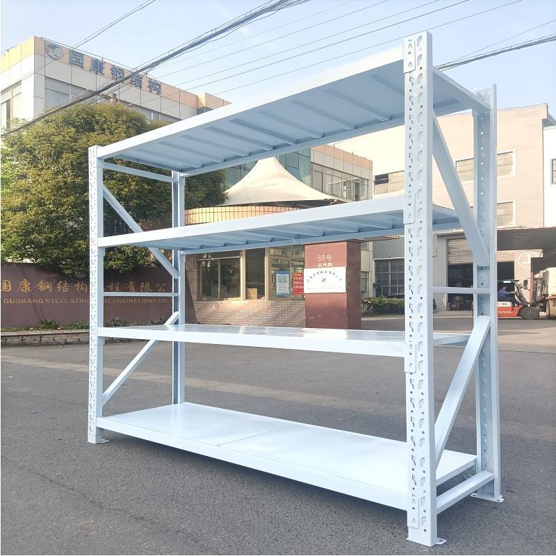 上海货架仓库收纳仓储置物架多层快递储物架铁架子拆装架冷轧钢板