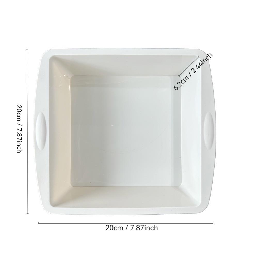 硅胶烘焙厨具正方形硅胶蛋糕模具 烤盘烤箱用具 翻V糖蛋糕烘焙工