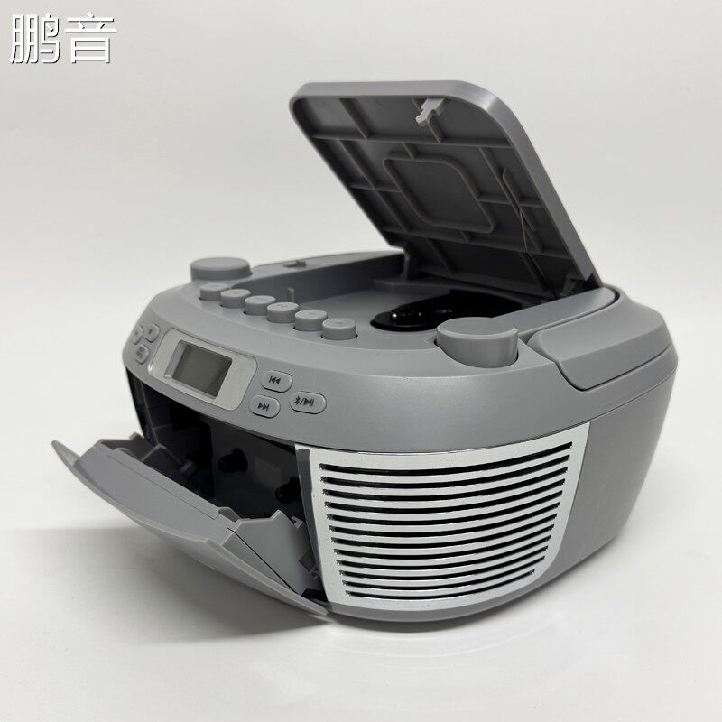 鹏音Cd磁带集成面包机英语学习机包含录音机USB播放器收音机盒式磁带教学配件